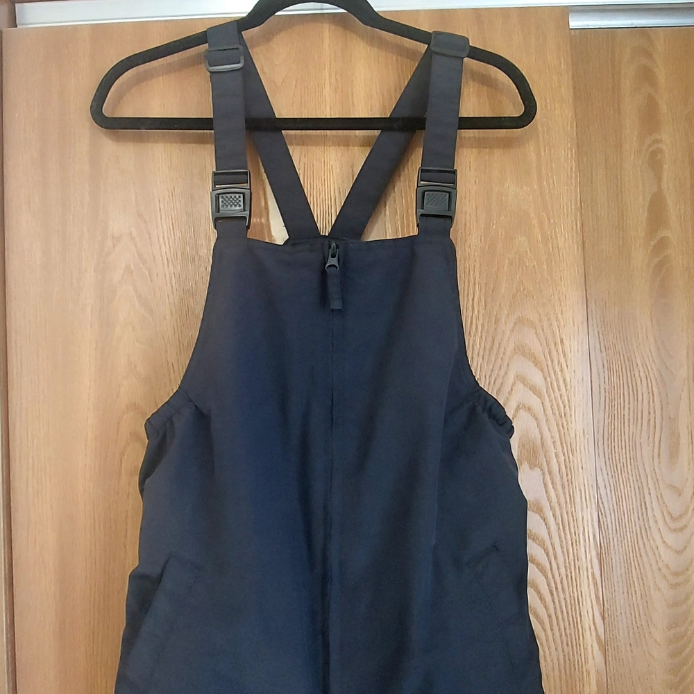 Lands' End Kids Waterproof Insulated Iron Knee Snow Bibs Size 16 - Picture 3 of 11
